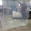 Big square bottom poly pallet cover, Big clear plastic pallet cover